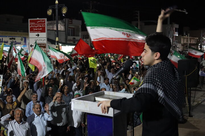 تصاویر/ اجتماع جان فدایان ایران امام رضایی در دیّر