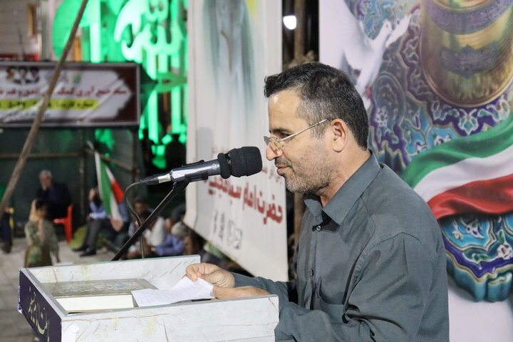 تصاویر/ اجتماع جان فدایان ایران امام رضایی در دیّر