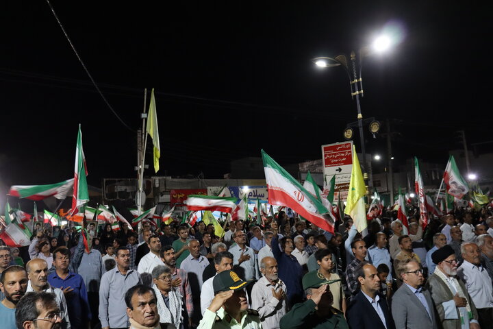 تصاویر/ اجتماع جان فدایان ایران امام رضایی در دیّر