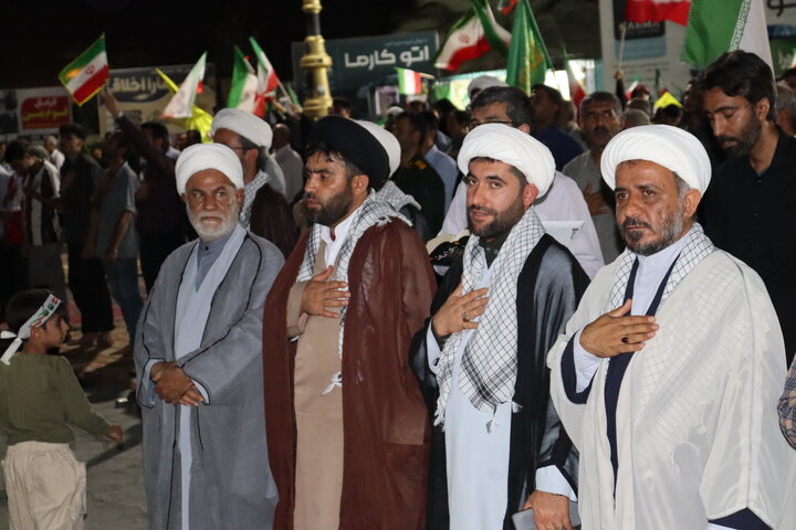 تصاویر/ اجتماع جان فدایان ایران امام رضایی در دیّر