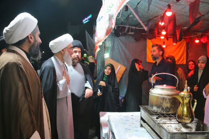 تصاویر/ بازدید نماینده ولی فقیه در بوشهر از مواکب مردمی