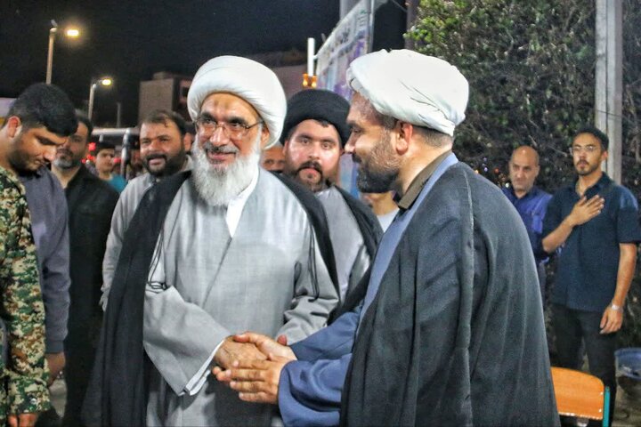تصاویر/ بازدید نماینده ولی فقیه در بوشهر از مواکب مردمی