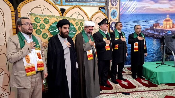 تصاویر/ خدام رضوی در دانشگاه خلیج فارس بوشهر