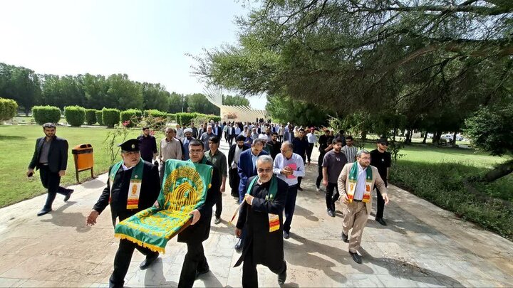 تصاویر/ خدام رضوی در دانشگاه خلیج فارس بوشهر