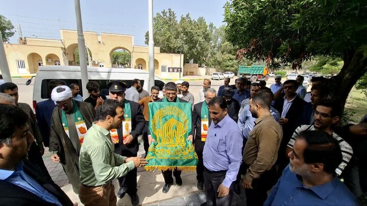 تصاویر/ خدام رضوی در دانشگاه خلیج فارس بوشهر