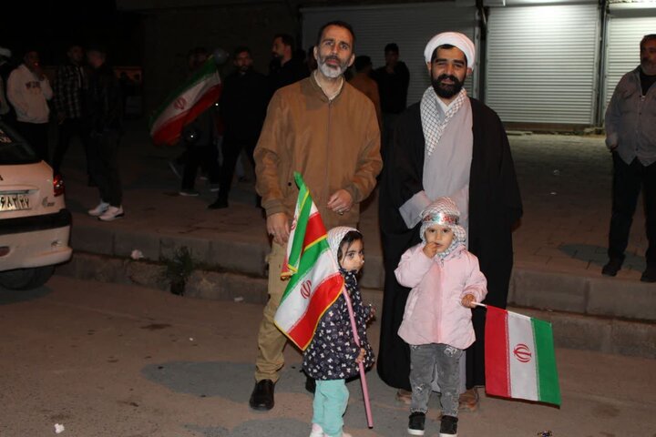 تصاویر/ در شام ولادت علی بن موسی الرضا(ع)؛ شصتمین تجمع مردمی شهرستان ماکو به پاسداشت خون رهبر شهید انقلاب
