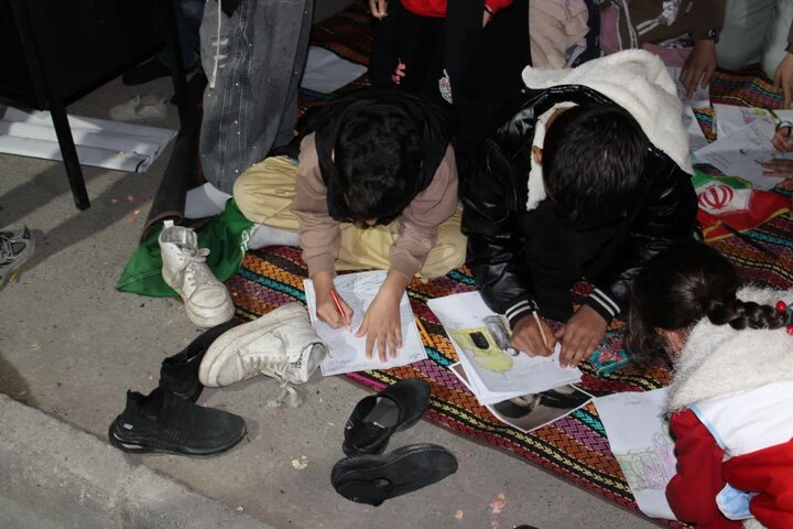 تصاویر/ در شام ولادت علی بن موسی الرضا(ع)؛ شصتمین تجمع مردمی شهرستان ماکو به پاسداشت خون رهبر شهید انقلاب