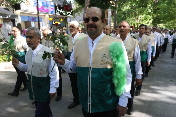 تصاویر/ اجتماع خادمیاران رضوی در اصفهان