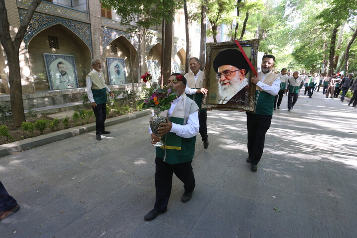 تصاویر/ اجتماع خادمیاران رضوی در اصفهان