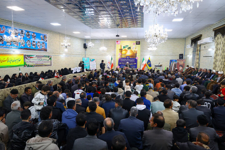 تصاویر / جشن ولادت امام رضا (ع) در روستای اسپیران با حضور نماینده ولی‌فقیه در آذربایجان‌شرقی
