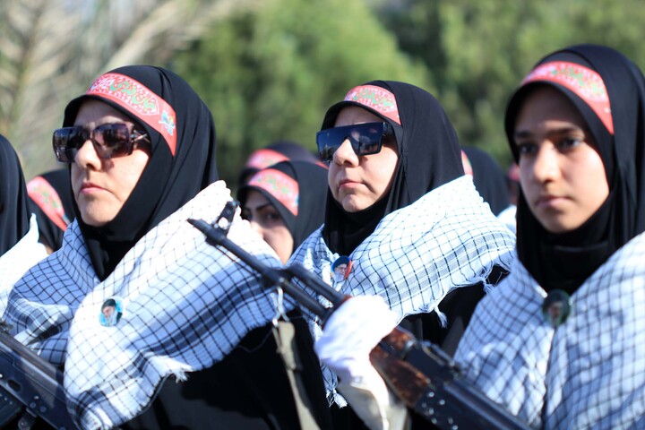 تصاویر| حضور روحانیون و طلاب در رزمایش جانفدا ایران در بیرجند
