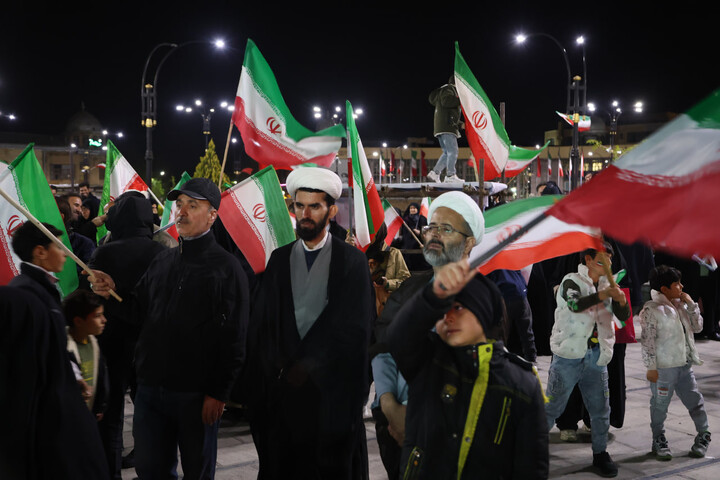 تصاویر /  نمایش عظیم اقتدار ملی و رزمایش سراسری جان‌فدا برای ایران امام رضایی در همدان