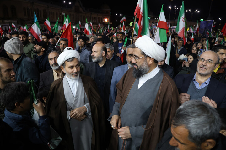 تصاویر /  نمایش عظیم اقتدار ملی و رزمایش سراسری جان‌فدا برای ایران امام رضایی در همدان