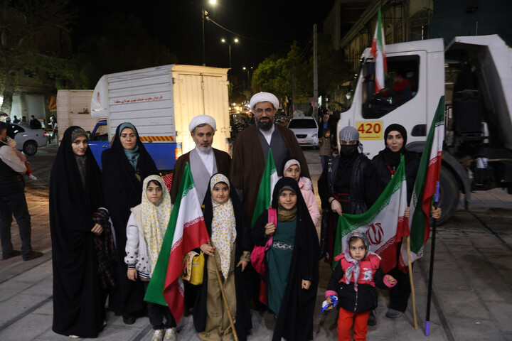 تصاویر /  نمایش عظیم اقتدار ملی و رزمایش سراسری جان‌فدا برای ایران امام رضایی در همدان