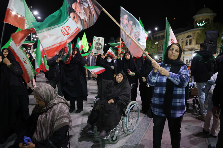 تصاویر /  نمایش عظیم اقتدار ملی و رزمایش سراسری جان‌فدا برای ایران امام رضایی در همدان