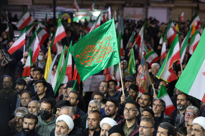 تصاویر /  نمایش عظیم اقتدار ملی و رزمایش سراسری جان‌فدا برای ایران امام رضایی در همدان