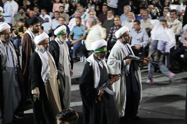 تصاویر/ رزمایش ایران جان فدا در دیّر