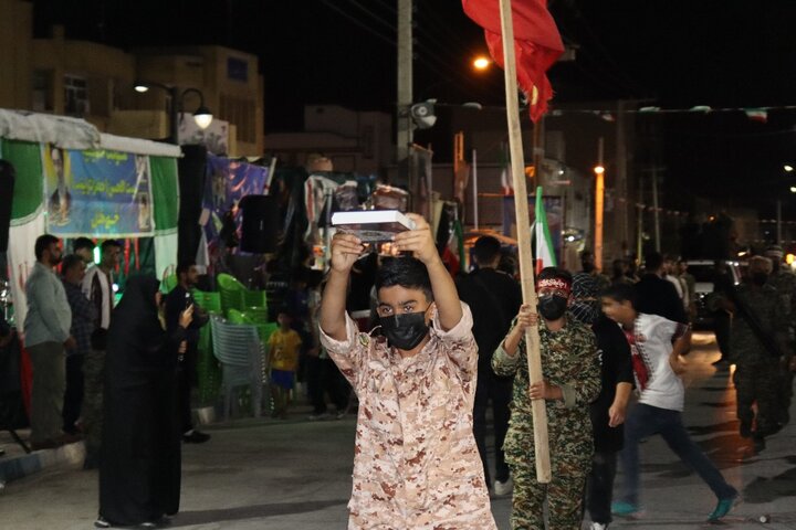 تصاویر/ رزمایش ایران جان فدا در دیّر