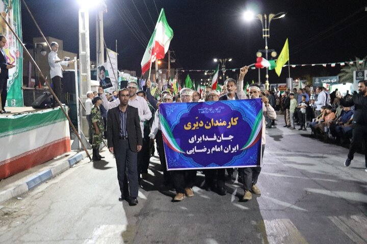 تصاویر/ رزمایش ایران جان فدا در دیّر