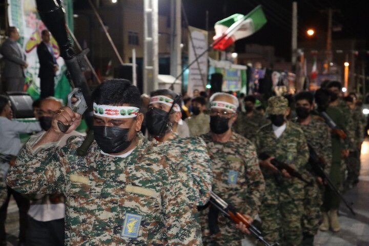 تصاویر/ رزمایش ایران جان فدا در دیّر