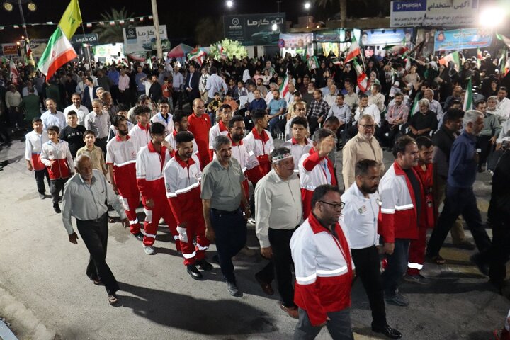 تصاویر/ رزمایش ایران جان فدا در دیّر