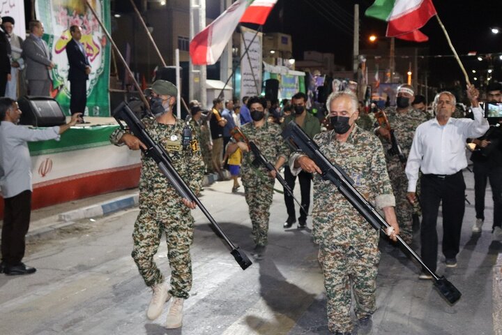 تصاویر/ رزمایش ایران جان فدا در دیّر