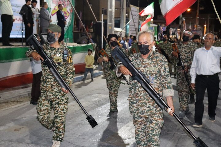 تصاویر/ رزمایش ایران جان فدا در دیّر