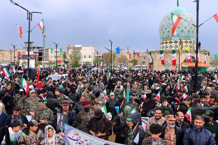 تصاویر/ رزمایش سراسری جانفدا برای ایران امام رضایی در ابهر