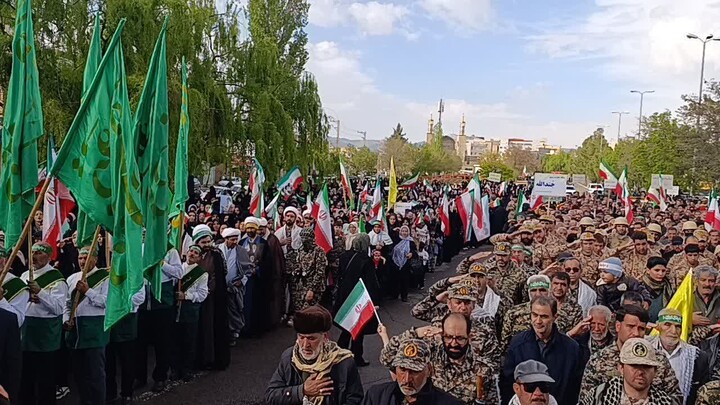 تصاویر/ رزمایش سراسری جانفدا برای ایران امام رضایی در خرمدره