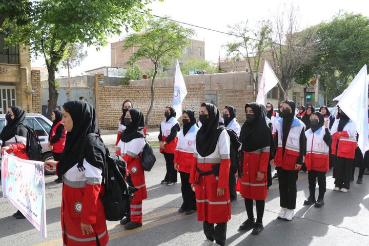 تصاویر/ نمایش قدرت و آمادگی رزمی جان‌فدایان امام رضا (ع) در دلیجان