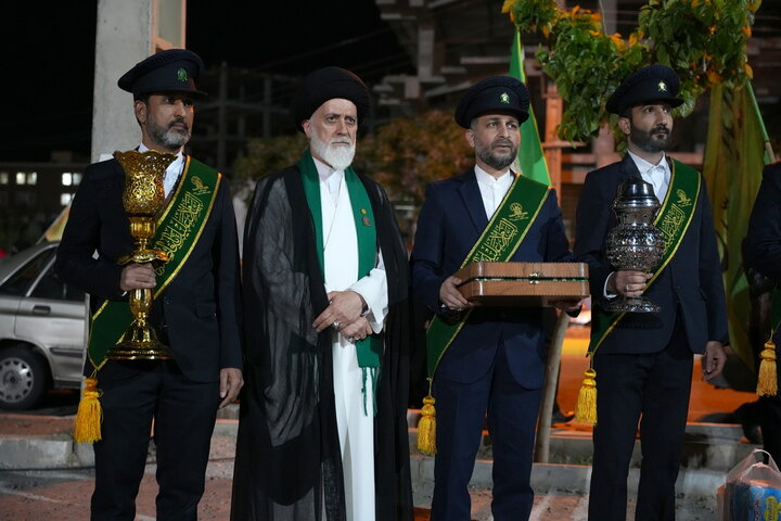 حضور سفیران کریمه اهل‌بیت(س) در تجمع مردمی پردیسان قم