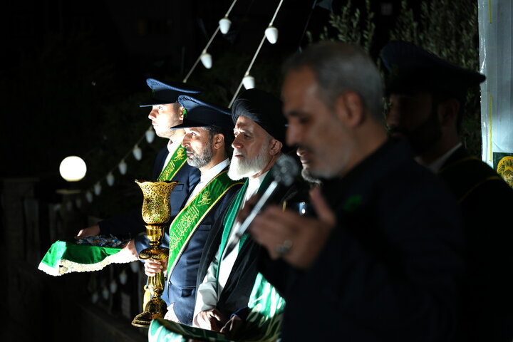 حضور سفیران کریمه اهل‌بیت(س) در تجمع مردمی پردیسان قم