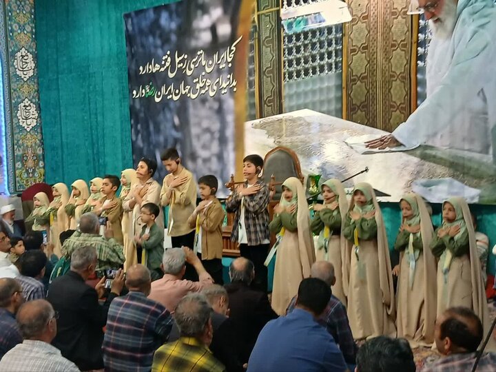 تصاویر/ جشن‌میلاد با اسعاد شمس الشموس امام رضا(ع) با حضور امام جمعه شاهرود