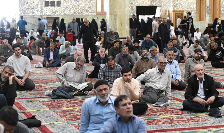 تصاویر/ مراسم جشن سالروز ولادت امام رضا(ع) در حرم حضرت عبدالعظیم(ع)