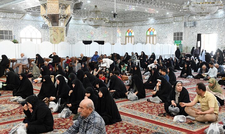 تصاویر/ مراسم جشن سالروز ولادت امام رضا(ع) در حرم حضرت عبدالعظیم(ع)