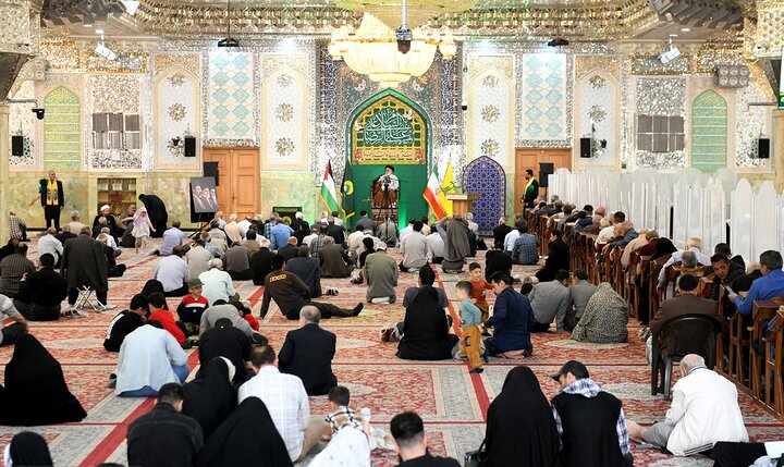 تصاویر/ مراسم جشن سالروز ولادت امام رضا(ع) در حرم حضرت عبدالعظیم(ع)