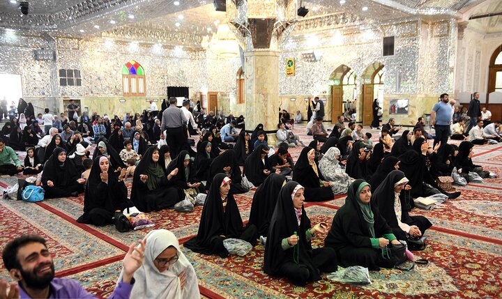 تصاویر/ مراسم جشن سالروز ولادت امام رضا(ع) در حرم حضرت عبدالعظیم(ع)