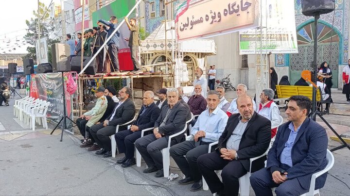 تصاویر/ گوشه هایی از تجمع اقتدار ایران و رزمایش جانفدا که با حضور مردم گرمسار
