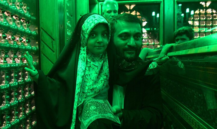 تصاویر/ مراسم معنوی غبارروبی مضجع مطهر حضرت عبدالعظیم(ع)