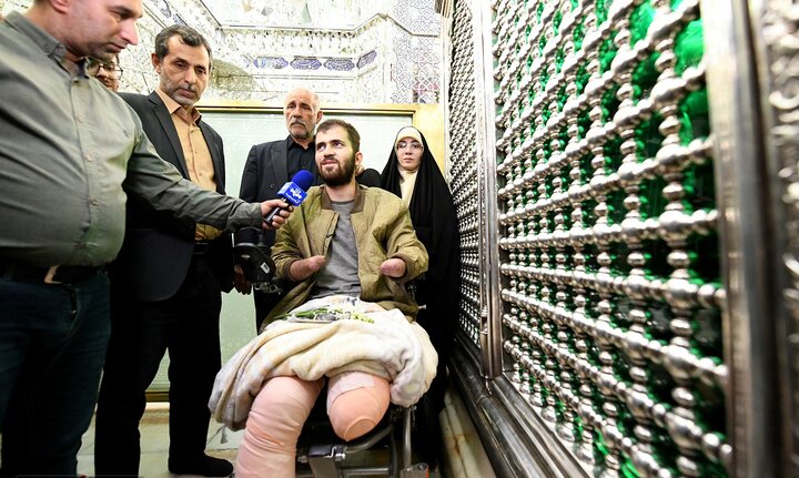 تصاویر/ مراسم معنوی غبارروبی مضجع مطهر حضرت عبدالعظیم(ع)