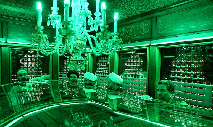 تصاویر/ مراسم معنوی غبارروبی مضجع مطهر حضرت عبدالعظیم(ع)