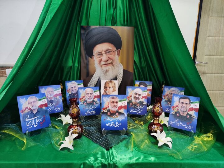 تصاویر/ مراسم جشن دهه کرامت و ایام ولادت امام رضا در مدرسه علمیه ریحانة‌الرسول ارومیه
