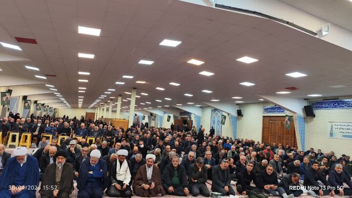 تصاویر/ مراسم چهلمین روز شهادت پاسدار شهید ابوذر محمدی در تنکابن