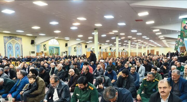 تصاویر/ مراسم چهلمین روز شهادت پاسدار شهید ابوذر محمدی در تنکابن