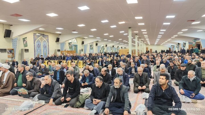 تصاویر/ مراسم چهلمین روز شهادت پاسدار شهید ابوذر محمدی در تنکابن