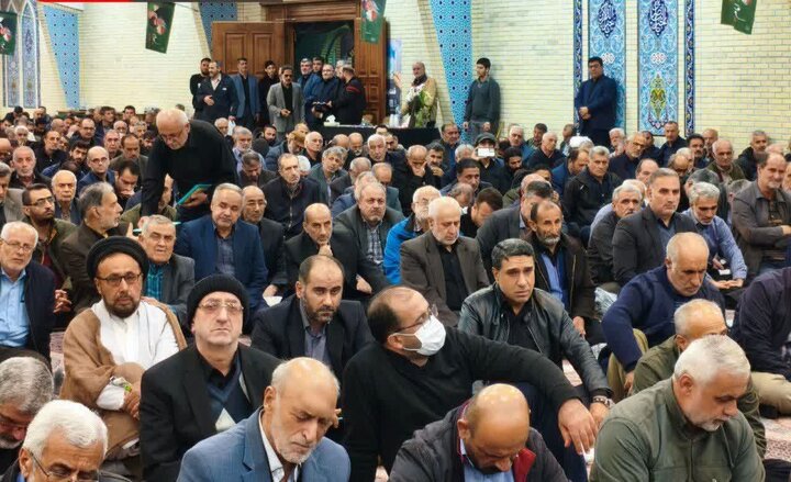 تصاویر/ مراسم چهلمین روز شهادت پاسدار شهید ابوذر محمدی در تنکابن