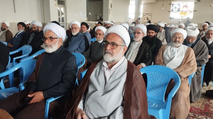 تصاویر/ برگزاری جلسه جامعه روحانیت شهرستان بابل با حضور حجت الاسلام و المسلمین روحانی
