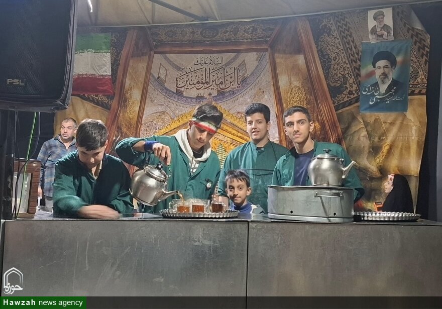 روایتی از موکب داران نوجوان؛ وقتی نوجوانان معنای واقعی ایستادگی را می‌سازند