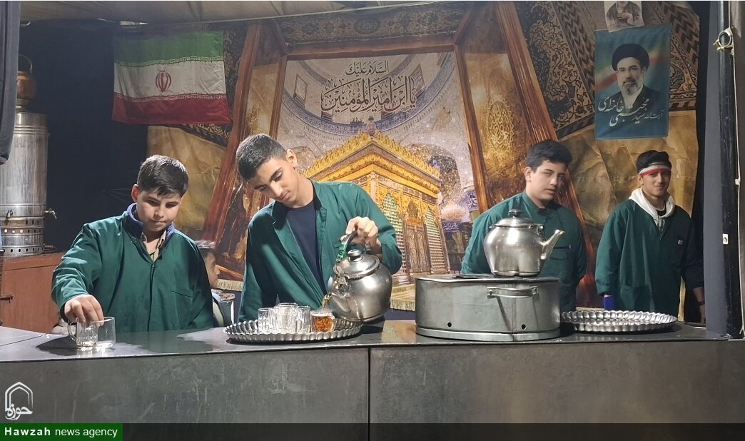 روایتی از موکب داران نوجوان؛ وقتی نوجوانان معنای واقعی ایستادگی را میسازند