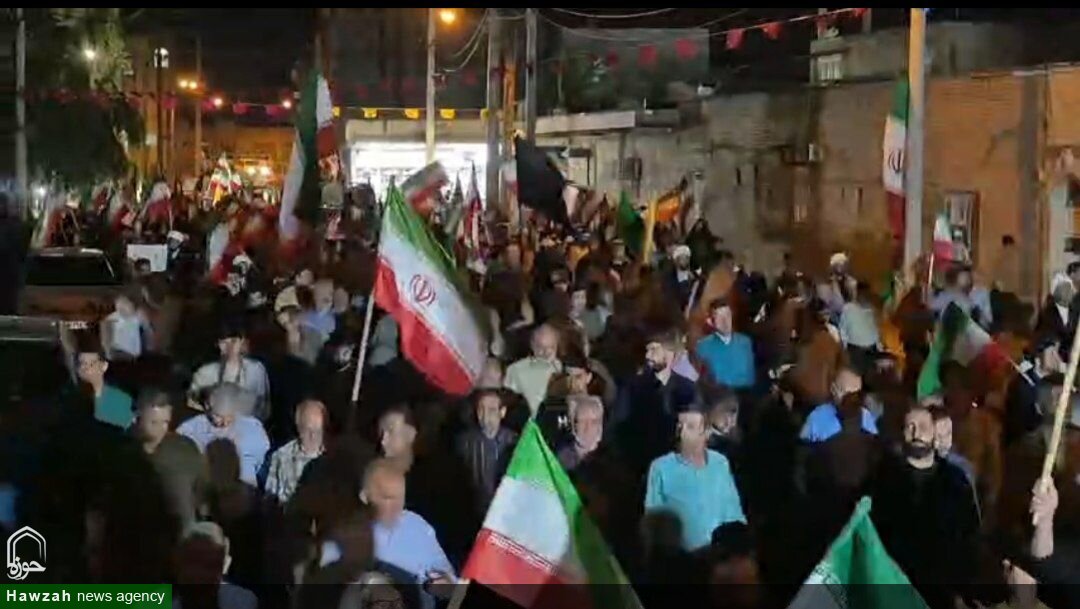 فیلم | راهپیمایی مردم شوشتر در شب ۶۰ جنگ تحمیلی سوم